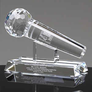 Crystal Award Trophy