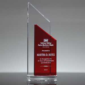 Crystal Award Trophy