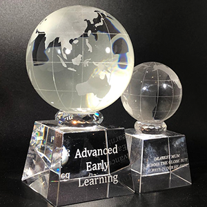 Crystal Award Trophy